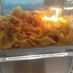 Chip dispenser.
