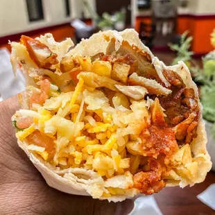 California Burrito with carnitas