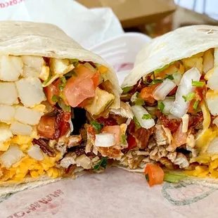 California burrito with carnitas