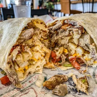 California Burrito with Carnitas