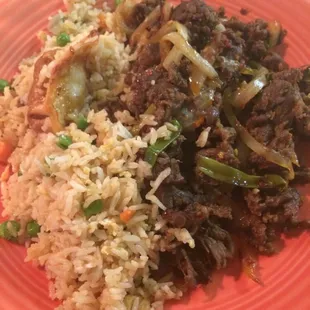 Delicious authentic beef bulgogee!