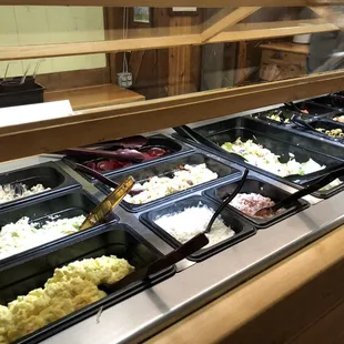 Salad bar options