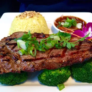 Crying tiger really tasting  which my fiancé love it it