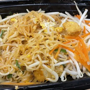 Pad Thai with tofu
