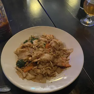 Pad See Ew with chicken (also from the first visit 10/10)