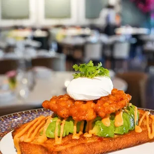 Avocado Corncake Toast