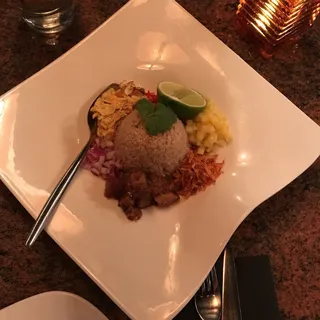 Shrimp Paste Fried Rice (Gluten Free)