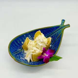 Fried Banana with Ice Cream