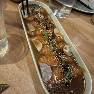 Salmon Carpaccio Crudo
