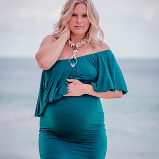 Maternity Portrait and gown provided by Photographer.