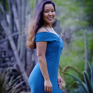 Garden portrait session