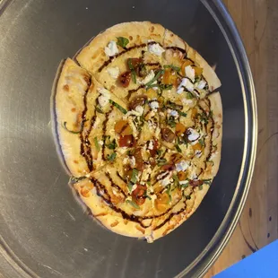 pizza, food