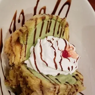 Tempura Green Tea Ice Cream