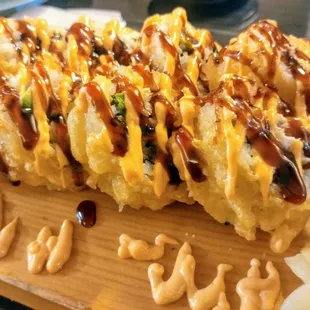 Real Crab Meat Crunchy Roll