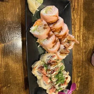Bamboo Roll Dinner &amp; Buckeye Roll Dinner