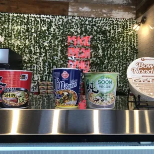 Their available soups.
