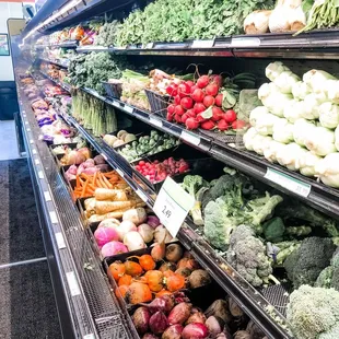 The amazing produce at the Co-op.