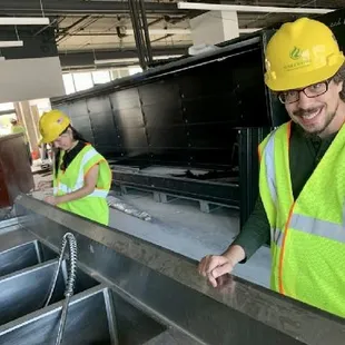 These sinks will be used by our Prepared Foods team to make your family delicious and nutritious food.