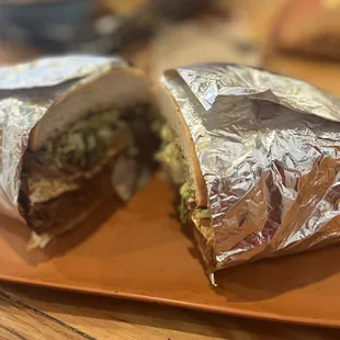 a sandwich and french fries