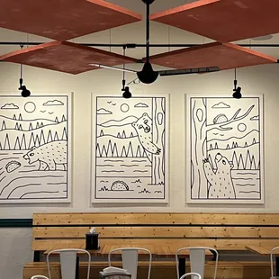 Seating Area Mural