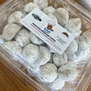 Mexican wedding cookies