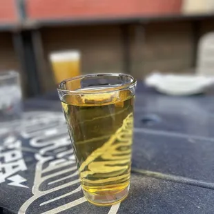 Peach cider