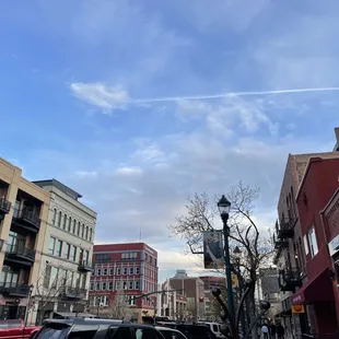 Outside view of downtown