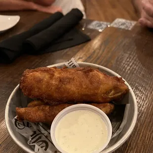 Fried dill pickles