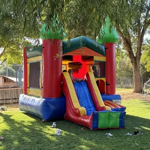 Bounce house rental for my son's birthday