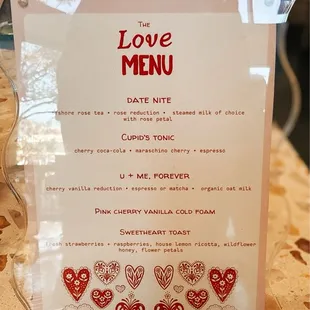2025 feb seasonal menu