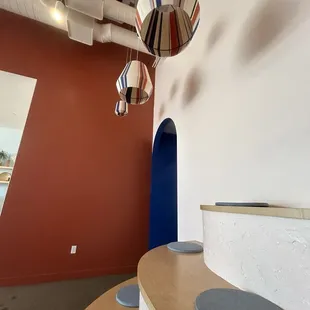Cool seating area