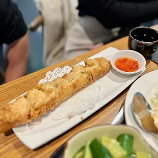 Shrimp Toast was really tasty!