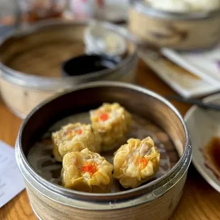 Steamed Pork and Shrimp Siu Mai (4)