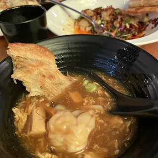 Hot & Sour Wonton Soup