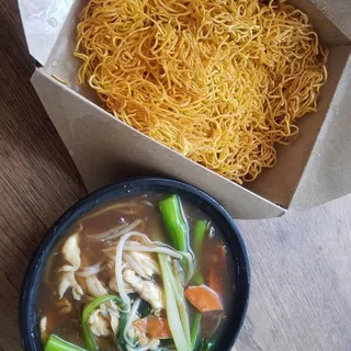 Crispy Pan Fried Noodle