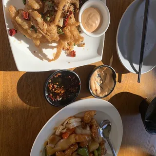 Crispy Salt and Pepper Calamari