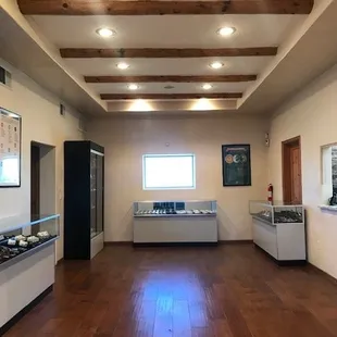 Our wide open concept allows patient the time to browse all of their CANNABIS options!