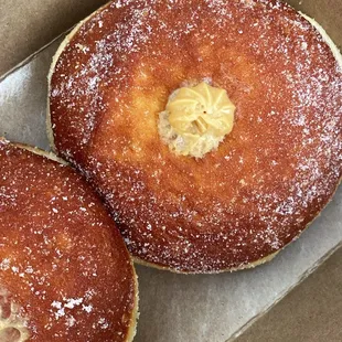 Dulce de leche donuts