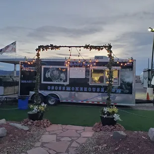 Welcome to our backyard BBQ joint. Where we're all friends or family.