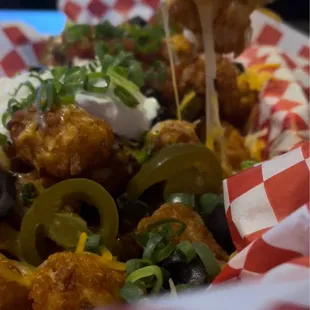 Tater Tots Nachos