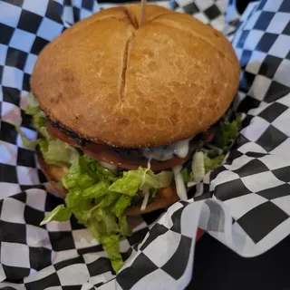 Mushroom Swiss Burger