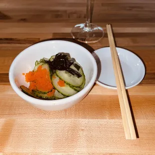 Cucumber salad