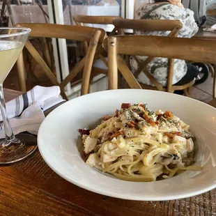 Mushroom Alfredo