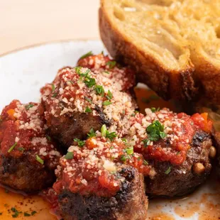 Neapolitan Meatballs