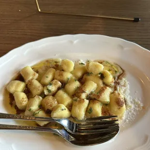 Browned Butter Sage Ricotta Gnudi
