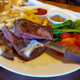 steak, food