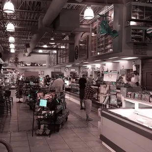people shopping in the store