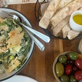 WARM MARINATED OLIVES