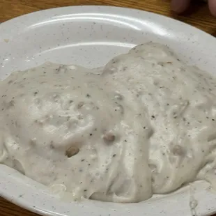 Biscuits and gravy