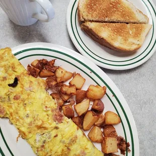Four egg omelet